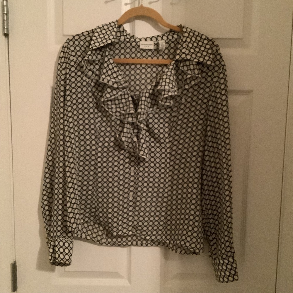 COVINGTON~GEO BLOUSE~ XL-18